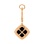 Reverse of Diamond Earrings with Black Onyx Rhombus Pendants