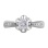 'Undimmed Radiance' 0.6ct Diamond Engagement Ring.View 2