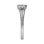 Diamond White Gold Ring with V-shaped Shank - Angle 3