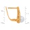 Earrings with 6.5mm Cultured Pearl and 18 Diamonds. Hypoallergenic 585 Rose Gold, Rhodium Detailing. View 2