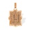 Laser-cut Letter "H" Pendant. 585 (14kt) Rose Gold