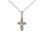 Meticulously-detailed Orthodox Cross. 585 (14kt) White Gold