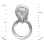 Versatile Diamond Stud Earrings in 585 White Gold. View 3