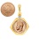 Tsar Gold 10-ruble Coin and Diamond Pendant. Special Order. View 2