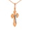 Orthodox Baptismal Crucifix Cross Pendant. View 2