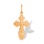 Orthodox Christening Cross. Certified 585 (14kt) Rose Gold