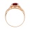 Garnet Ring. View 3