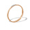 Five Diamonds Wedding Band. 585 (14kt) Rose Gold, Rhodium Detailing