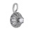 Eastern Motif Diamond Pendant. View 2