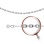 Oval Cable-link Solid Chain, Width 2.1mm. Hypoallergenic Certified 925 Silver, Rhodium
