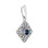 Art Deco-style Sapphire and Diamond Pendant. View 2