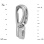 Daydream Pendant in White Gold with 6 Diamonds. Tested 585 (14K) White Gold, Rhodium Finish. View 3