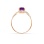 Amethyst Gold Ring. View 3
