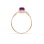 Amethyst Gold Ring. View 3