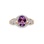 Amethyst Gold Ring. View 2