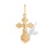 "The Phoenix Bird" Orthodox Christening Cross. Certified 585 (14kt) Rose Gold