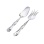 Cake Silver Serving Spatula and Serving Fork. 830/999 Silver and Stainless Steel