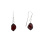 Madeira Amber Hook Earrings. Hypoallergenic 925 Silver
