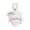 Diamond and Heart-shaped White Onyx Pendant. View 2