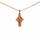 Prayer Cross - Old Slavonic Style Cross. Certified 585 (14kt) Rose Gold