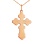 Diamond Orthodox Christening Cross for Her. View 4