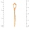 Size of 4-pointed Orthodox Prayer Cross 'Let God arise'