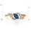 Marquise-cut Sapphire with Diamond Accents Ring: Angle 2