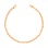 Ball 'n' Bar-link Solid Bracelet, Width 3.0mm. View 2