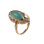 Oval Turquoise Party Ring