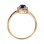 Sapphire and Diamond Ring. View 4