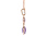 Two Round Briolette Amethysts Pendant. View 3