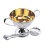 Silver Sugar Bowl and Sugar Spoon. Hypoallergenic 830/925 Silver, 999 Gold Plating