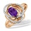 Amethyst and Diamond Ring Temporarily out of stock