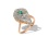 Certified Emerald and Diamond Ring. Red Carpet Event Ring