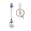 Baby Silver Spoon 'A Hedgehog'. View 2