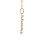 Five CZ 'Joy' Pendant. 585 (14kt) Rose Gold. View 3