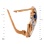 Sapphire and Diamond Leverback Earrings. View 2