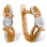 Diamond Leverback Earrings