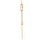 CZ and Black Onyx Gold Necklace with 'Love'. Tested 14kt (585) Rose Gold. View 4