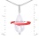 Crystal Teardrop-shaped Necklace. View 3