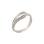 Diamond Ring. 585 (14kt) White Gold