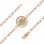 'The Eye of Providence' Turquoise and Diamond Bracelet - View 2