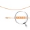 Wheat-link Solid Rose Gold Chain, 1.65mm Wide. Diamond-cut Tested 14kt (585) Rose Gold