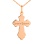 Orthodox Baptismal Crucifix Cross Pendant. View 4