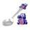 Royal Blue Baby-Hippo Silver Spoon for a Child. Hypoallergenic 925/999 Silver, Hot Enamel