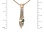 Certified Antique-inspired Slide Pendant. Russian Emerald and Diamonds. View 2