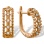 Flirty Diamond Earrings with Beaded Edges. Hypoallergenic Cadmium-free 585 (14K) Rose Gold