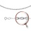 Flat Oval Cable-link Solid Chain, Width 2.2mm. Hypoallergenic Certified 925 Silver, Rhodium