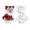 Child Silver Spoon 'a Brown Kitten and Clock'. View 3