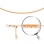 Spiga-link Adjustable Solid Chain, Width 1.2mm. 585 (14kt) Rose Gold, Vicenza Series